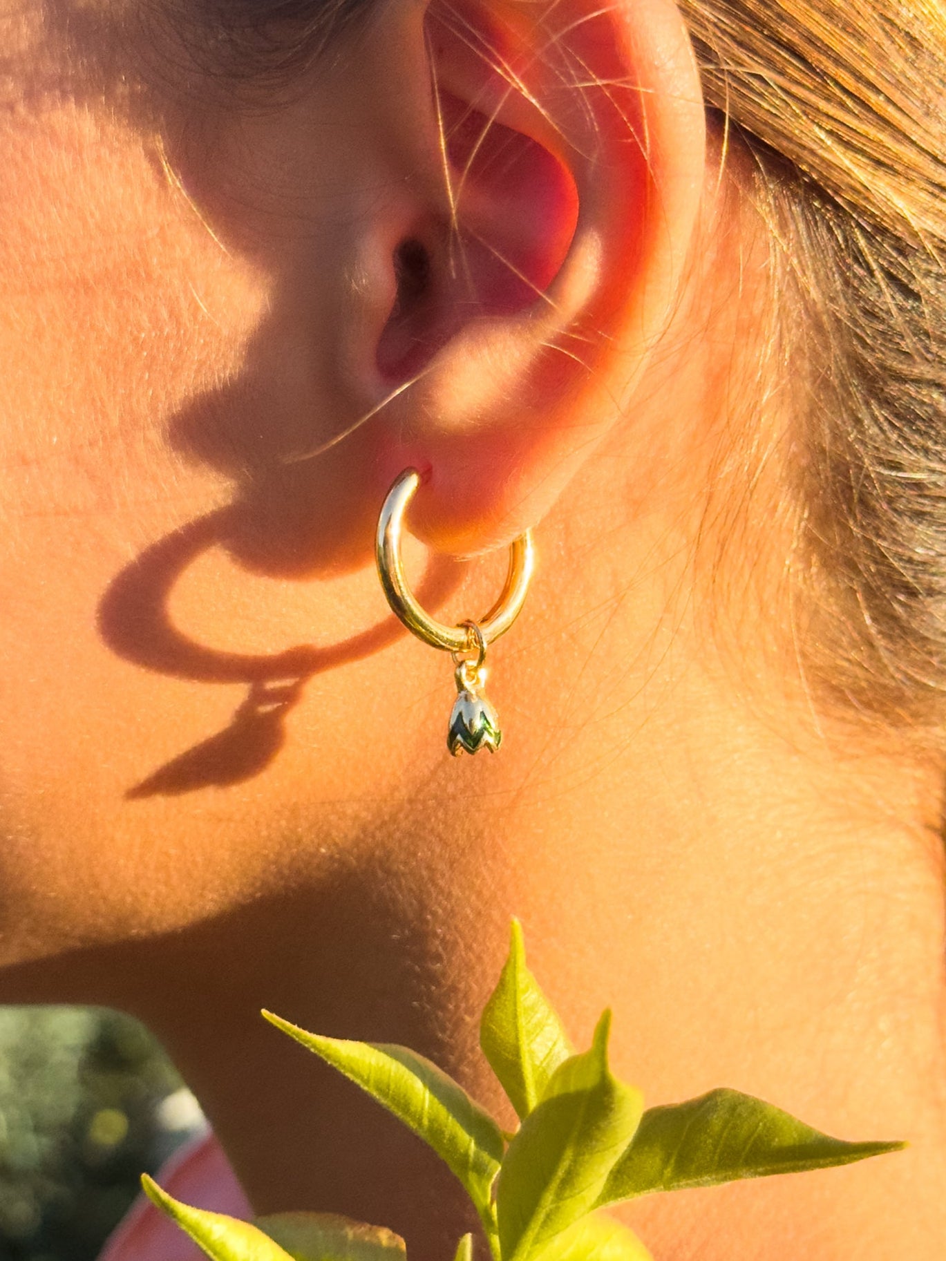 Pendientes Azul nazarí