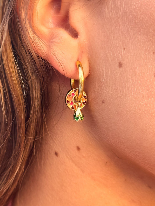 Pendientes Flor de Albaicín